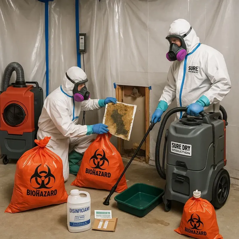 Contaminated Water Handling Protocols process in Springville, NY