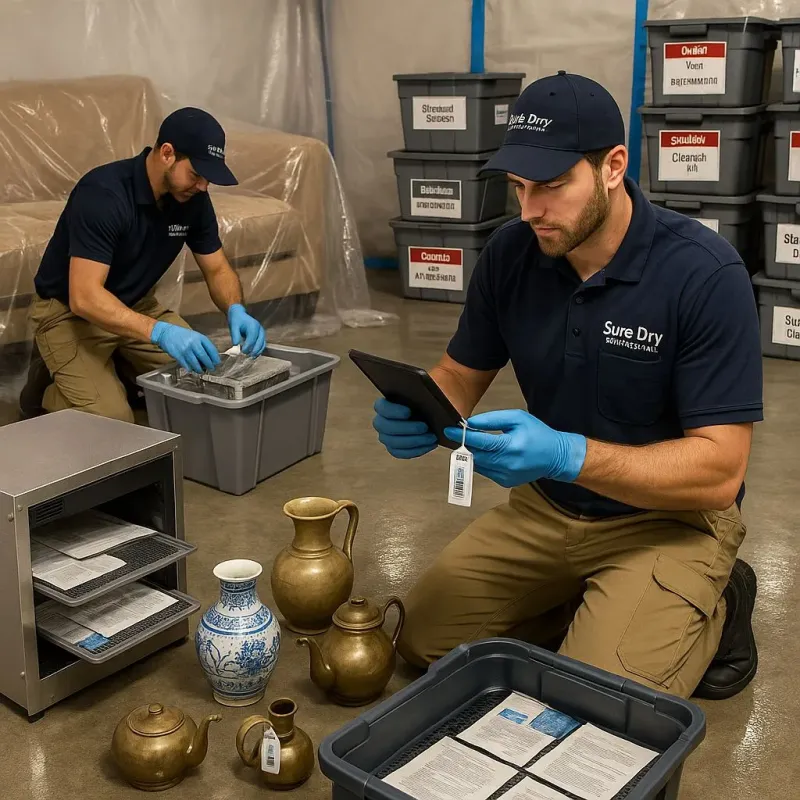 Content Protection and Restoration process in Springville, NY