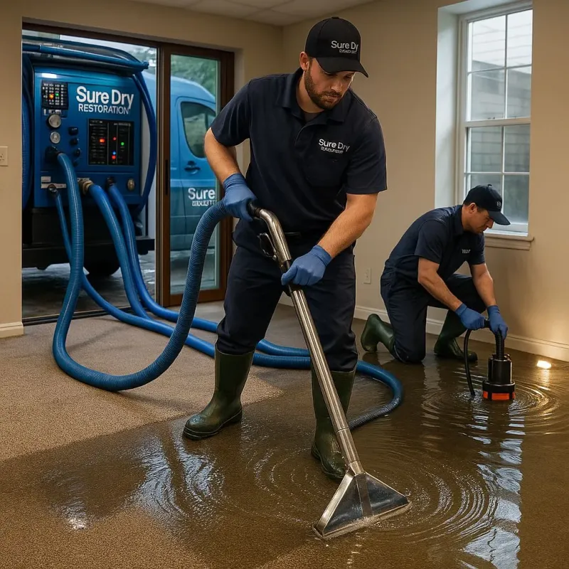 Water Extraction and Removal process in Springville, NY